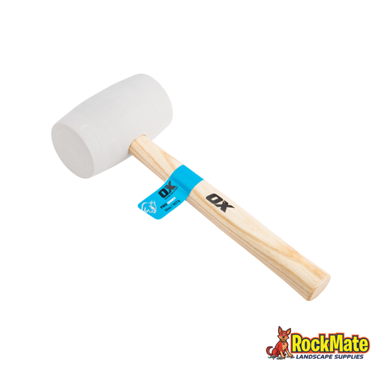 OX Pro One Piece Rubber Mallet