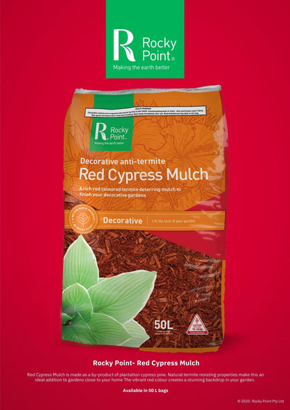 Cypress Mulch Red Bag