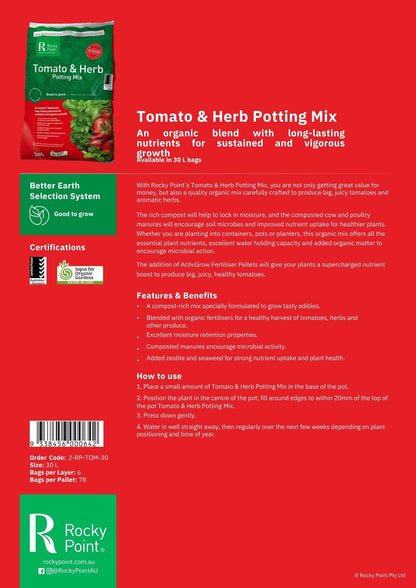 Tomato & Herb Mix 30L