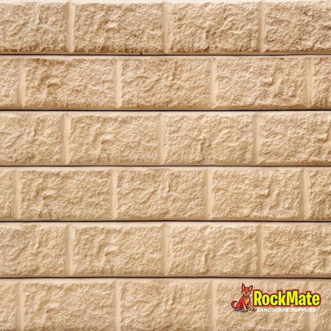 Block Pattern Sandstone Concrete Sleeper