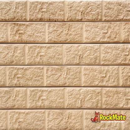 Block Pattern Sandstone Concrete Sleeper