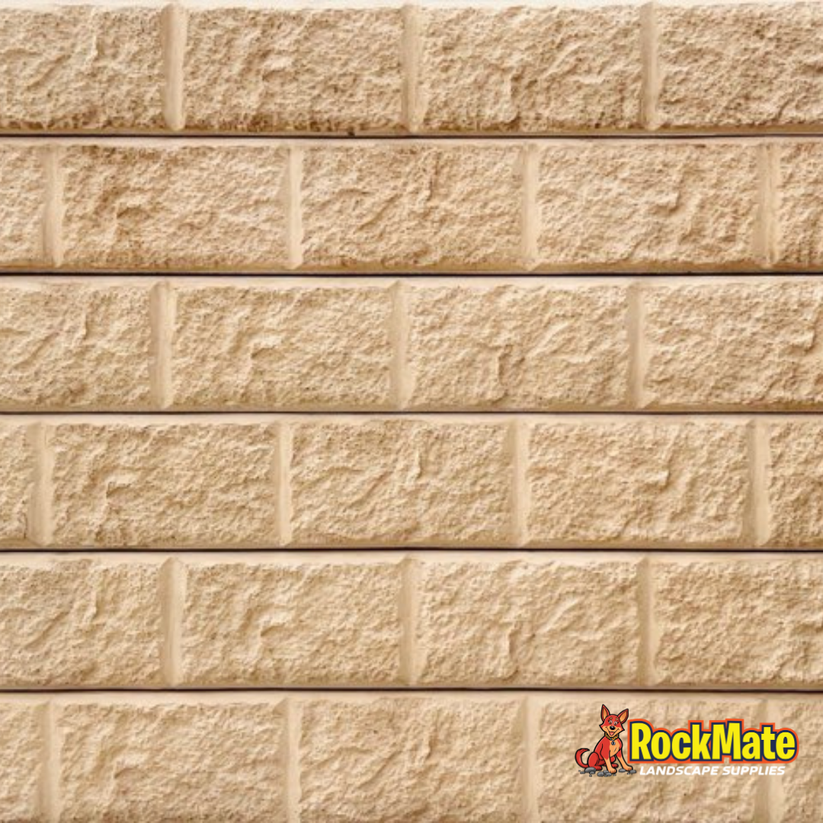 Block Pattern Sandstone Concrete Sleeper – RockMate
