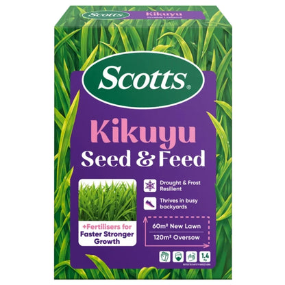 Lawn Builder Seed & Feed Kikuyu 1.4kg