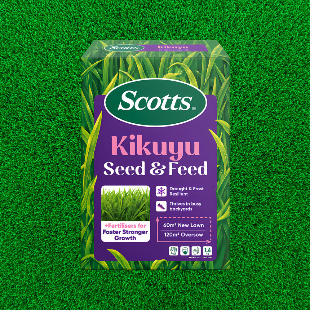 Lawn Builder Seed & Feed Kikuyu 1.4kg