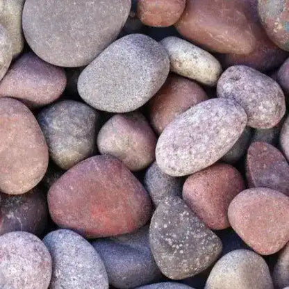 Kashmiri Sino Red Natural Pebbles