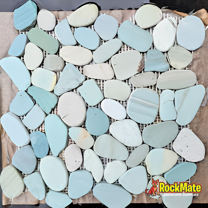 Kashmiri Sliced Pebble Tile