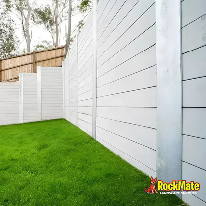 Smooth Plain Grey Concrete Sleeper