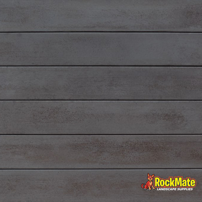 Smooth Plain Charcoal Concrete Sleeper