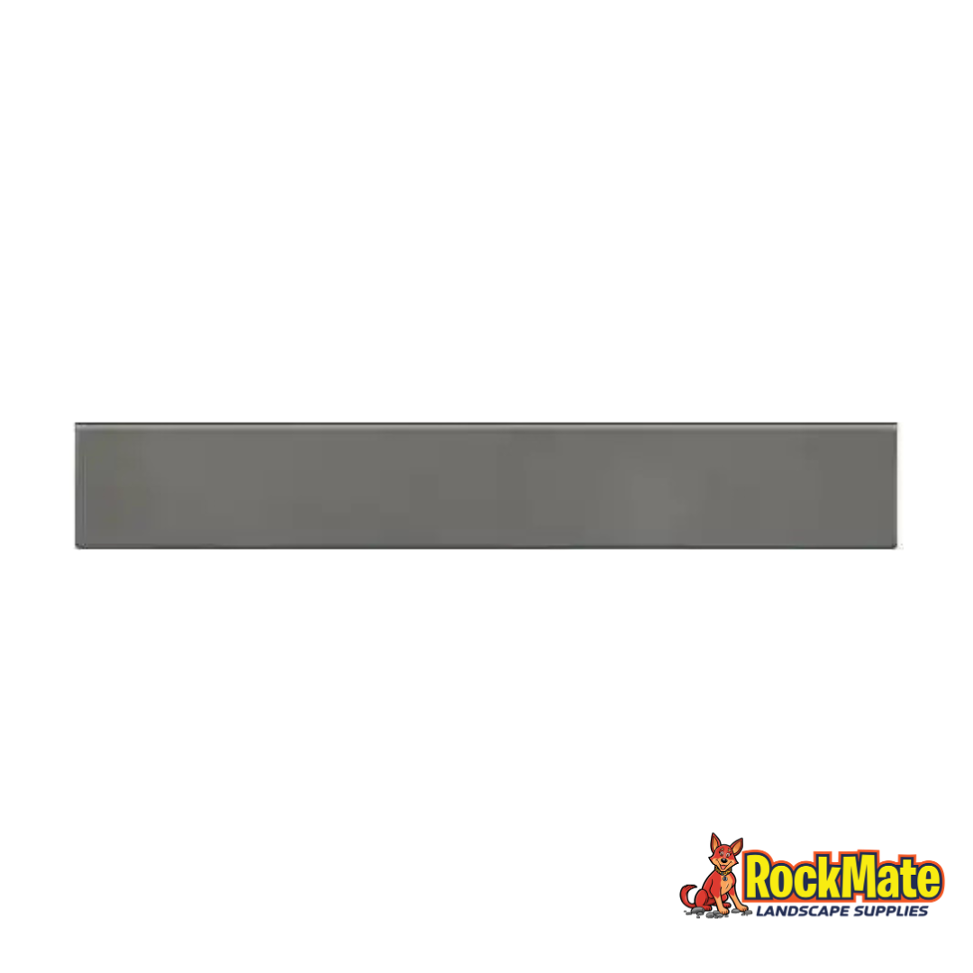 Smooth Plain Charcoal Concrete Sleeper