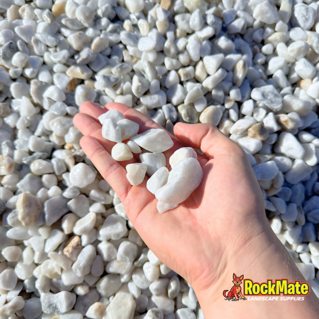Snow White Tumbled 20-30mm