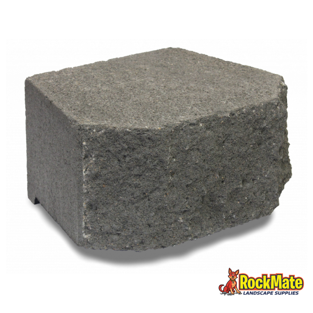 Apex Masonry Classic Wall Block - Charcoal