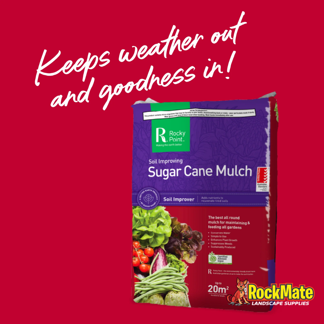 Sugar Cane Mulch Red Bag