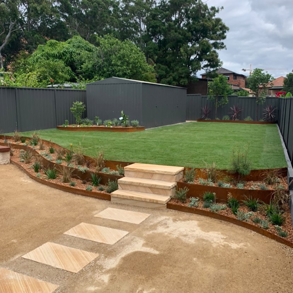 Shapescaper REDCOR® GARDEN EDGING 390MM x 2.4M - 2.5MM STEEL