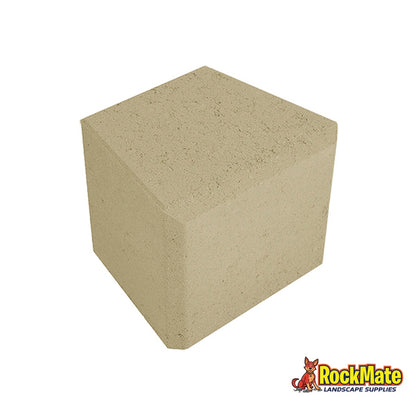 National Masonry Wedgeblok garden edging block in Sand