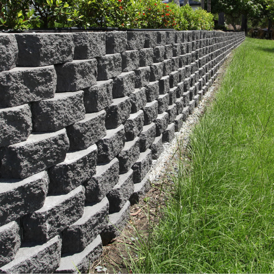 GARDENWALL STANDARD BLOCK CHARCOAL