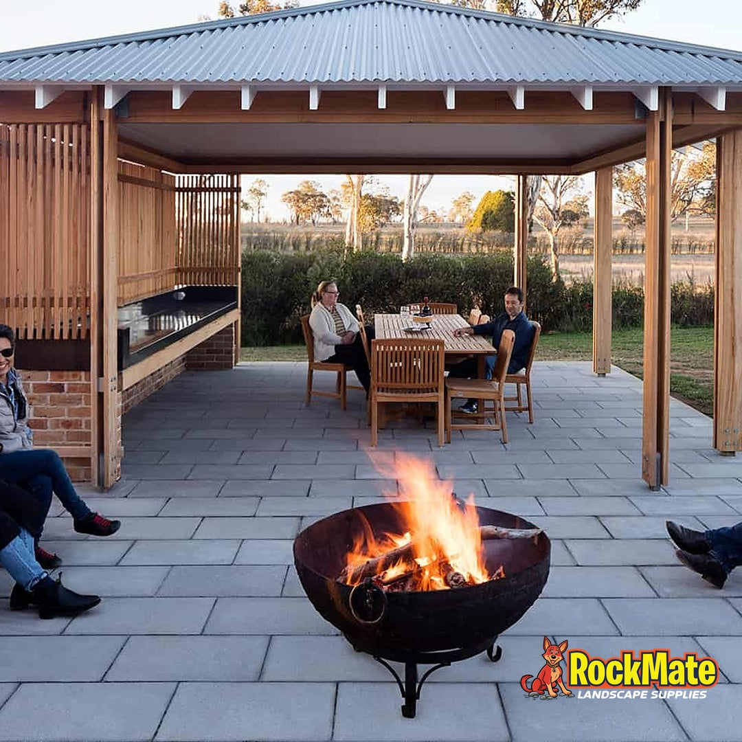 Adbri Masonry Euro Stone 400 Paver - Prague installed
