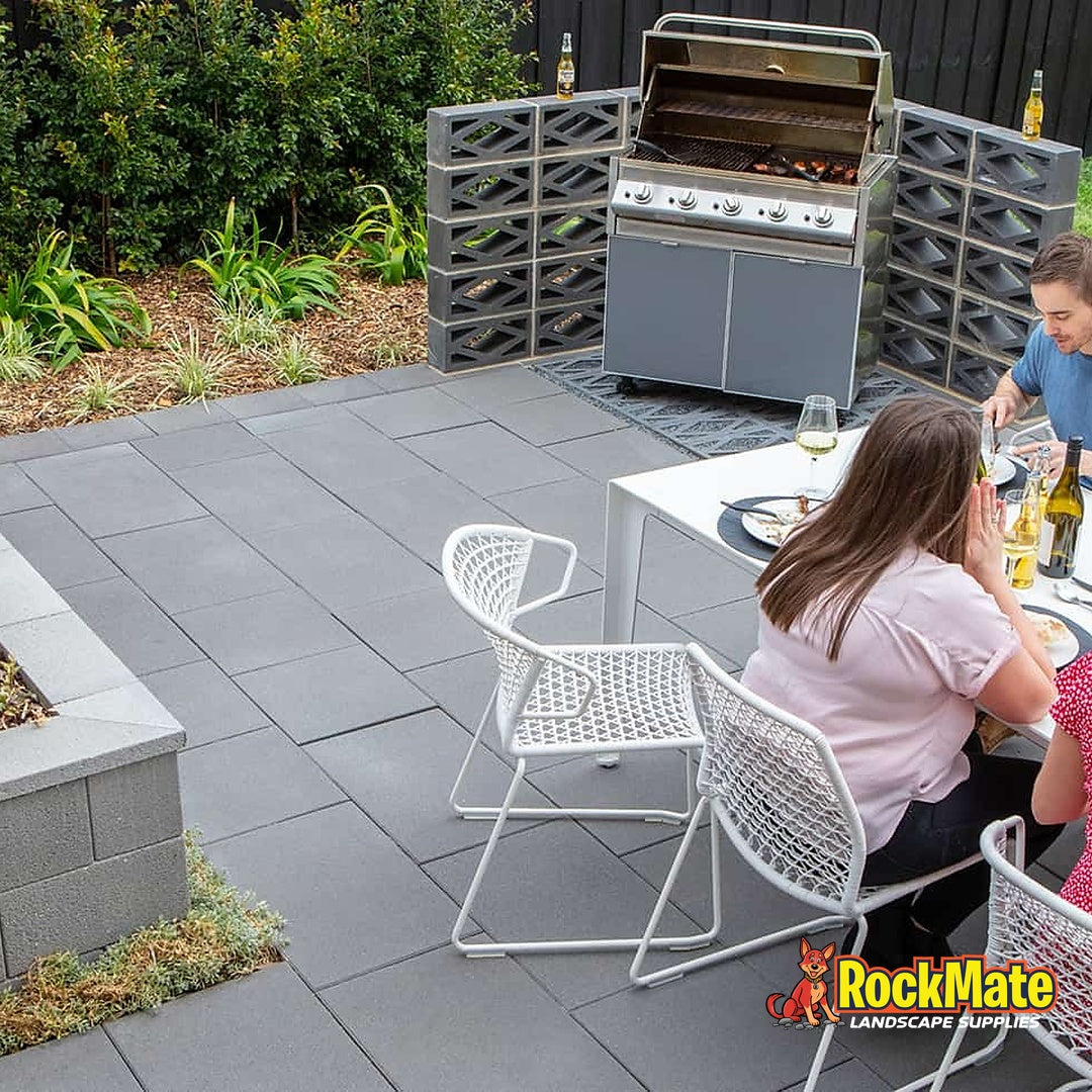 Adbri Masonry Euro Stone 400 Paver - Prague installed