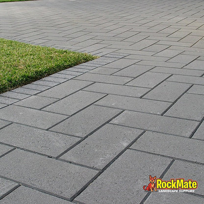 Adbri Masonry Havenslab 50 Paver - Charcoal installed