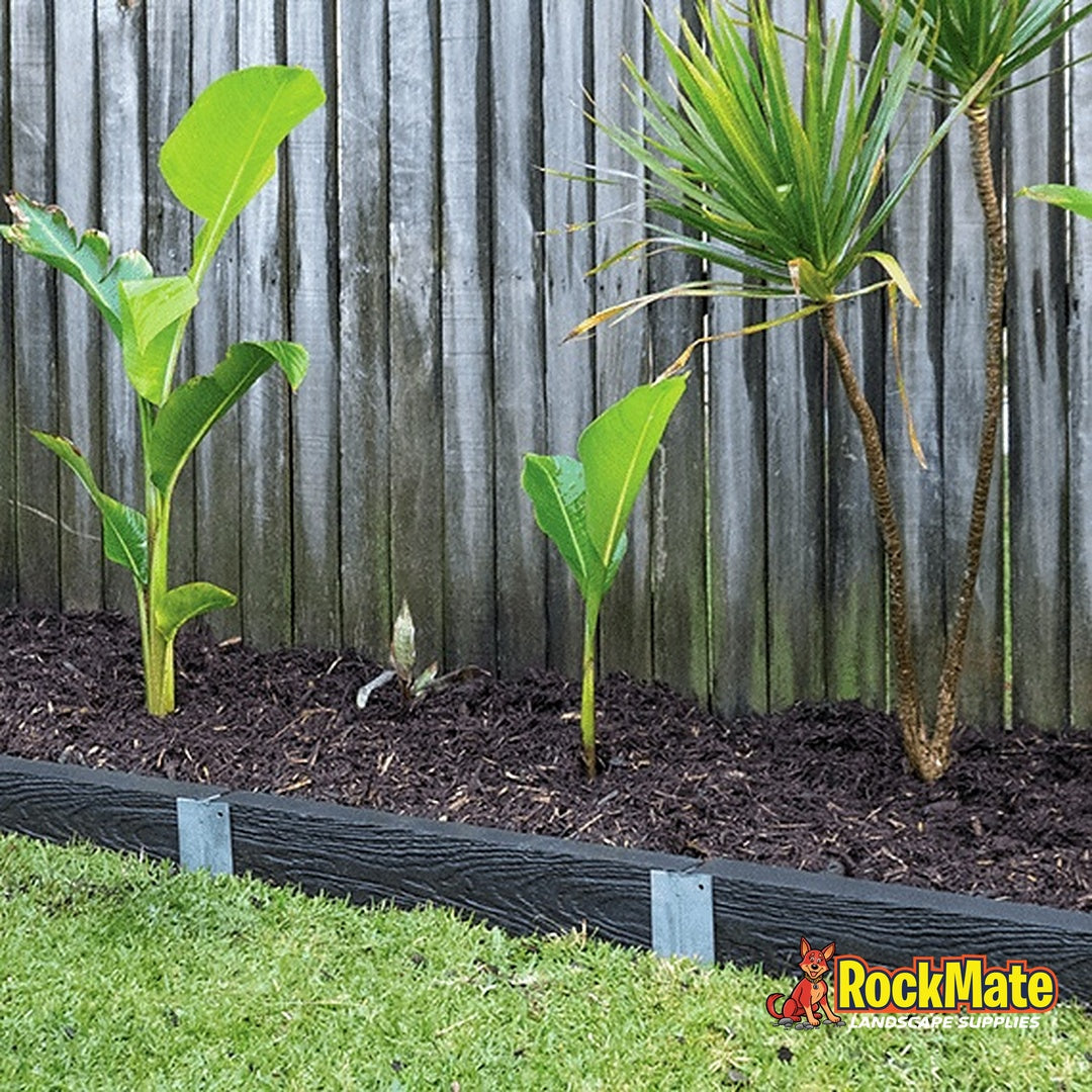 Adbri Masonry DIY Concrete Sleeper - Charcoal installed