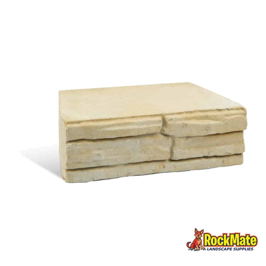 Adbri Masonry Natural Impressions Flagstone Wall Block - Sandstone
