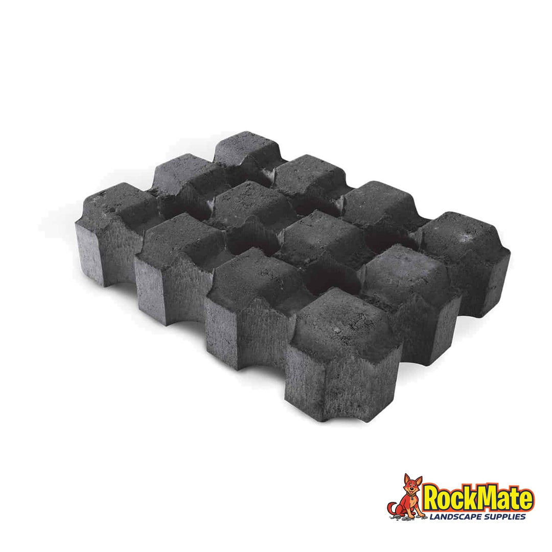 Adbri Masonry Turfgrid Paver - Charcoal