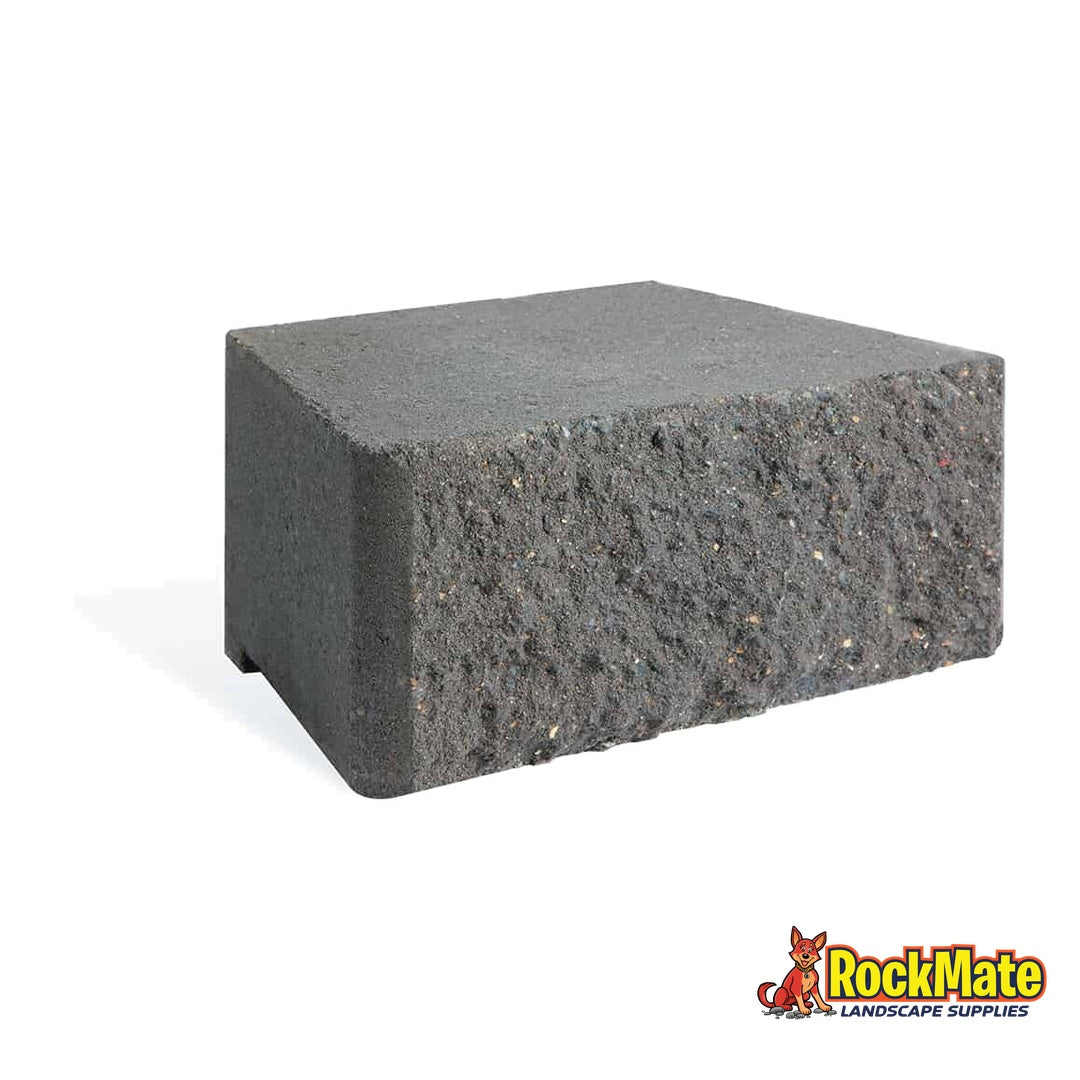 Adbri Masonry Windsor Stone Wall Block - Charcoal