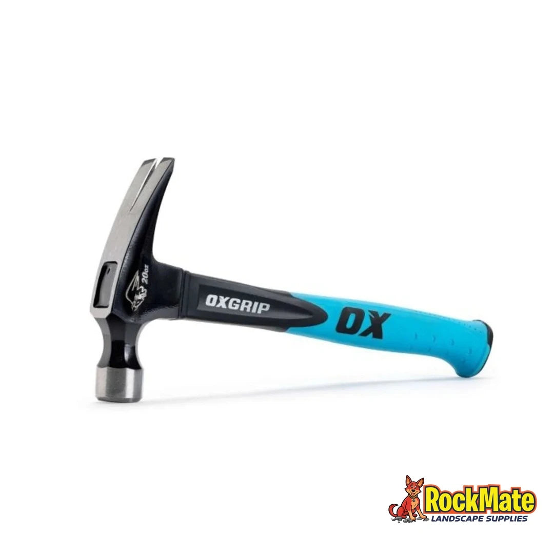 Ox Tools Trade Fiberglass Handle Curved Claw Hammer