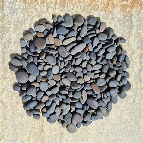Kashmiri Black Quartz Natural Pebbles 10kg Bag